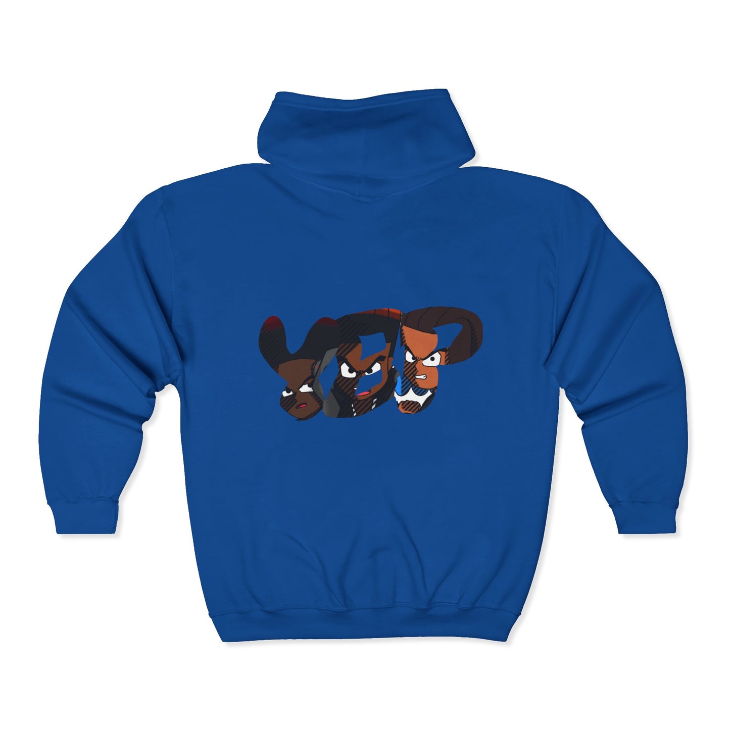 YBP inDividUalS Urban Street Art Full Zip Hoodie