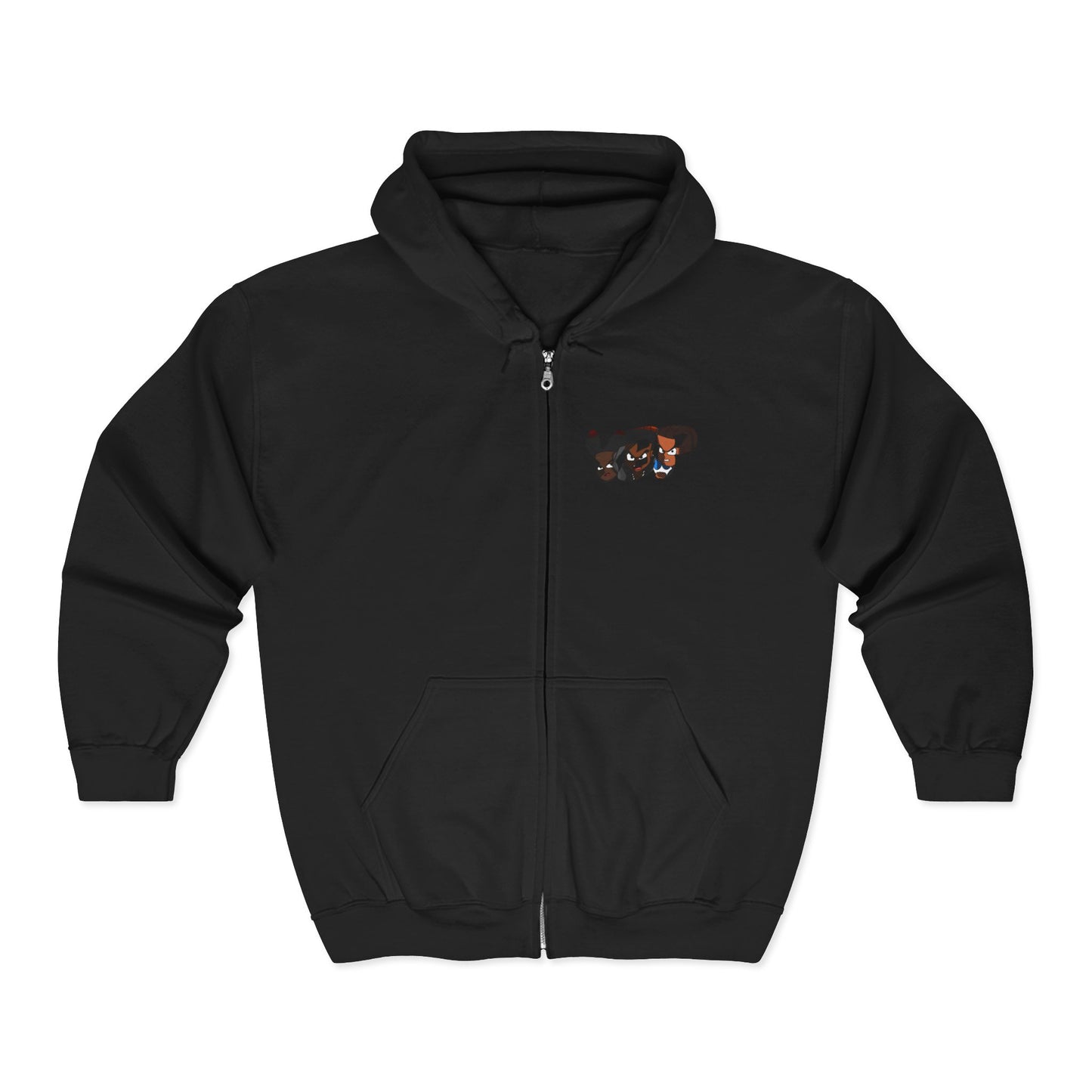 inDivdUalS -Young Reid Urban Street Art Full Zip Hoodie