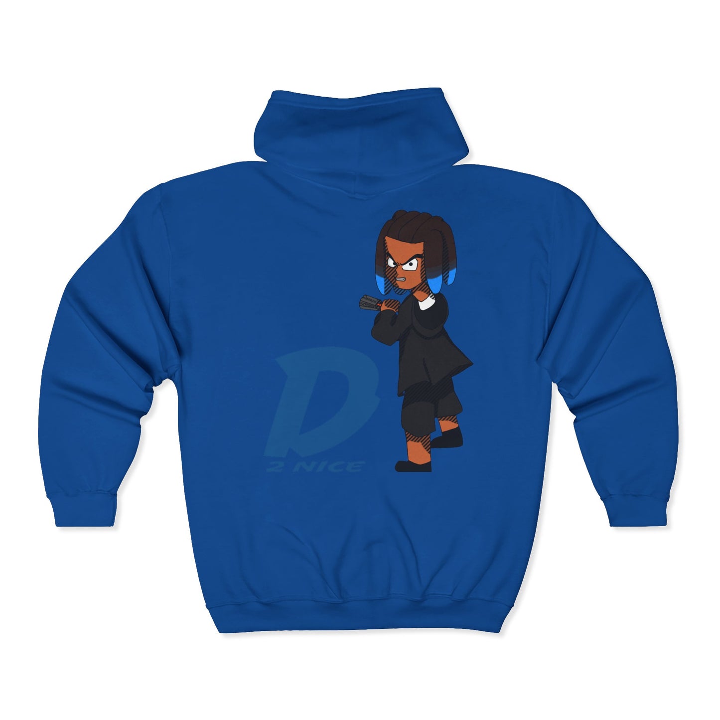 inDivdUalS - D2nice Urban Street Art Full Zip Hoodie