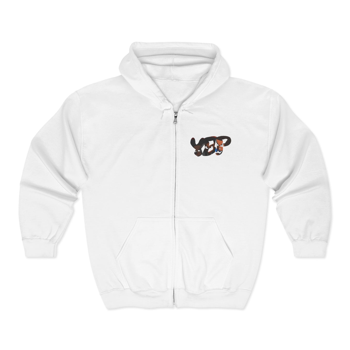 inDivdUalS - D2nice Urban Street Art Full Zip Hoodie