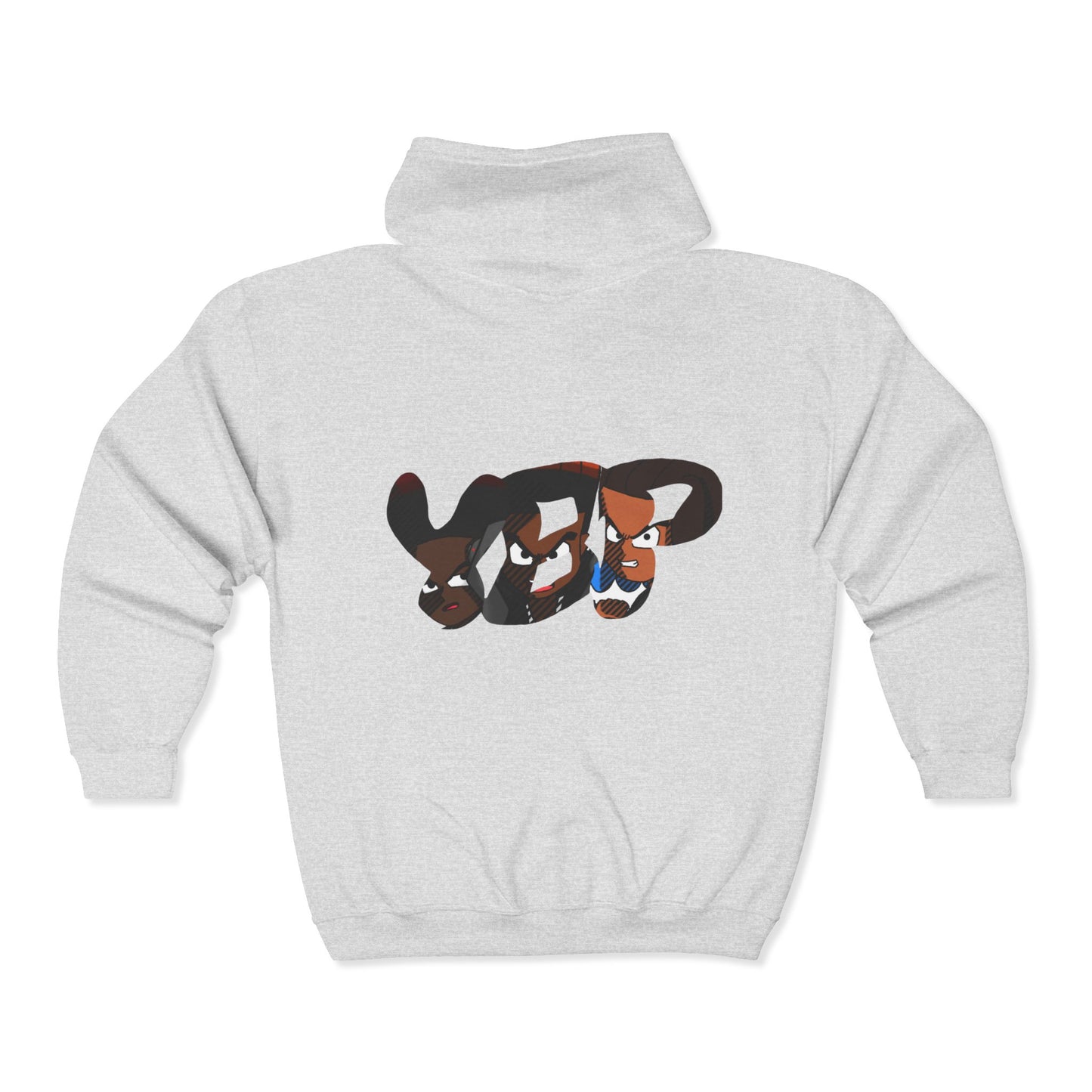YBP inDividUalS Urban Street Art Full Zip Hoodie