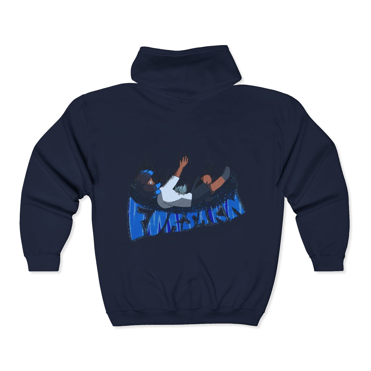 D2Nice – FORSAKN Urban Art Full‑Zip Hoodie | YBP