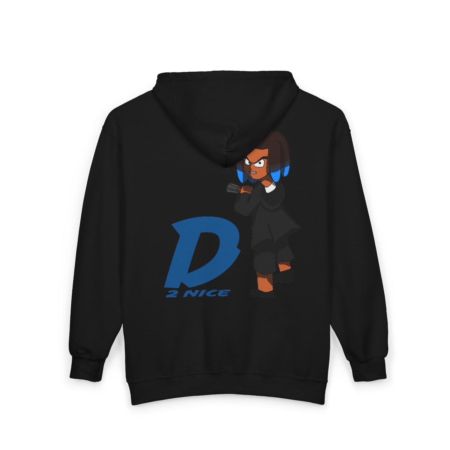 inDivdUalS - D2nice Urban Street Art Full Zip Hoodie