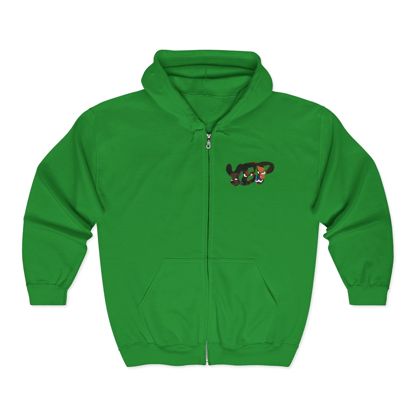 YBP inDividUalS Urban Street Art Full Zip Hoodie