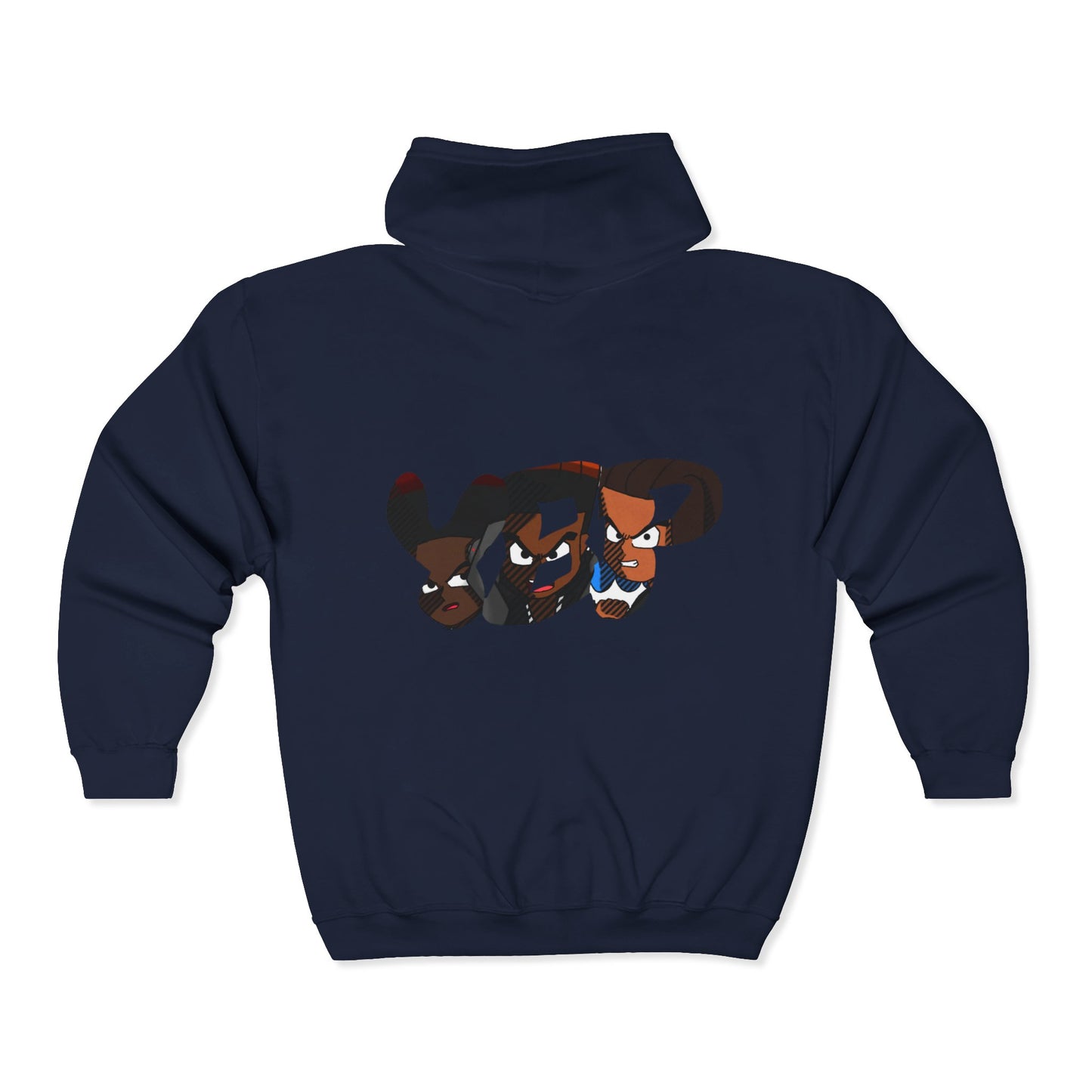 YBP inDividUalS Urban Street Art Full Zip Hoodie