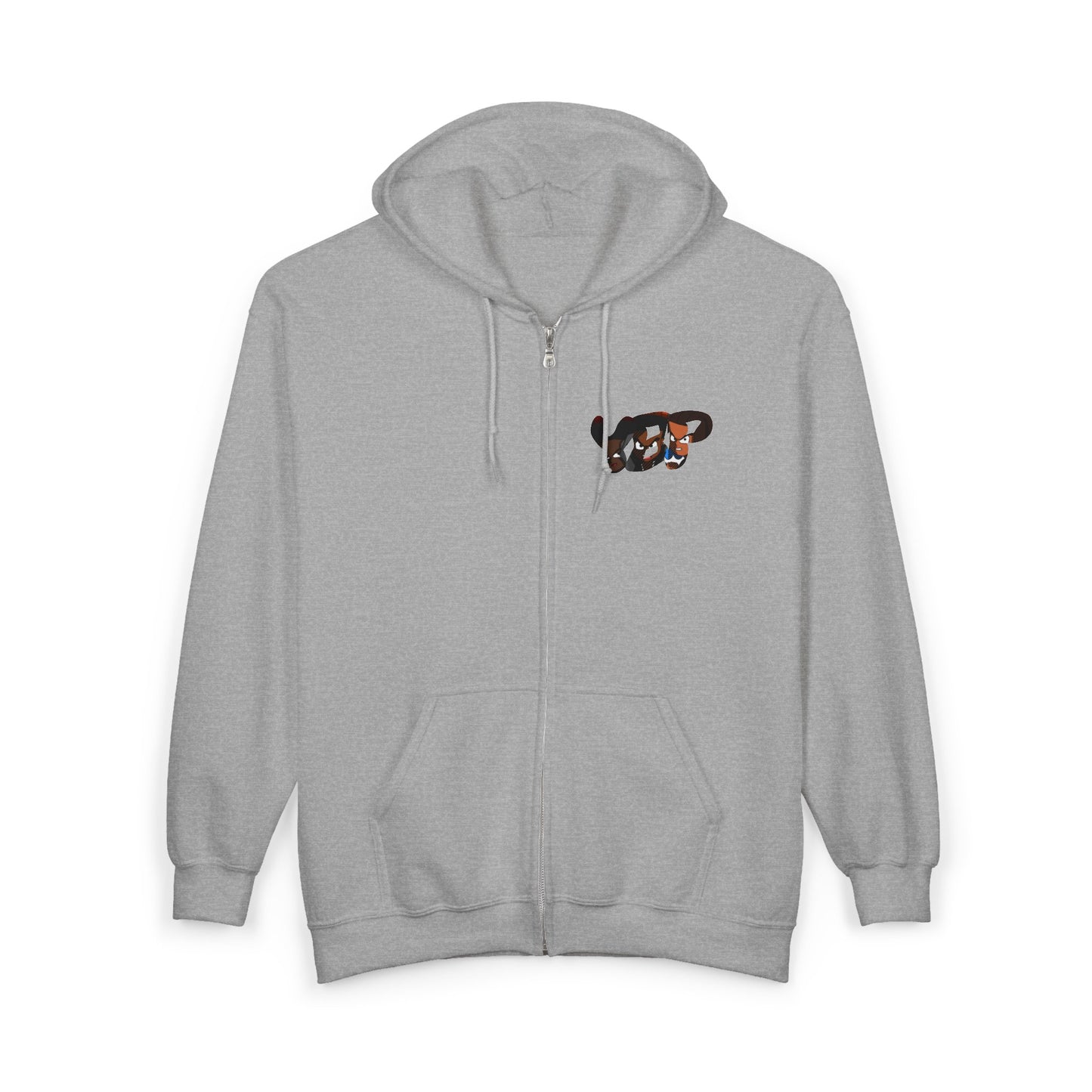 inDivdUalS -Young Reid Urban Street Art Full Zip Hoodie