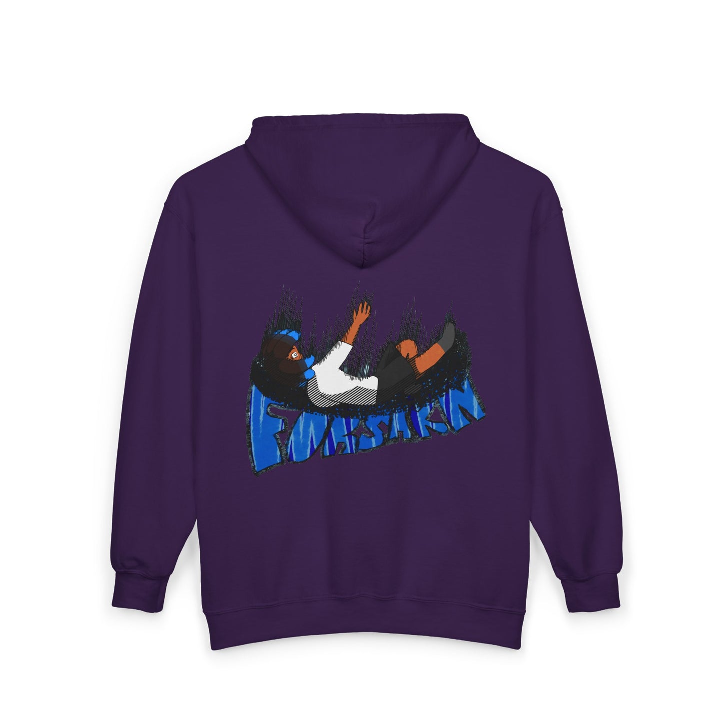 D2Nice - FORSAKN Urban Art Full Zip Up Hoodie