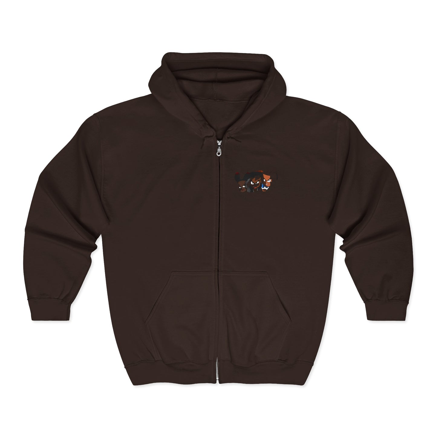 inDivdUalS -Young Reid Urban Street Art Full Zip Hoodie