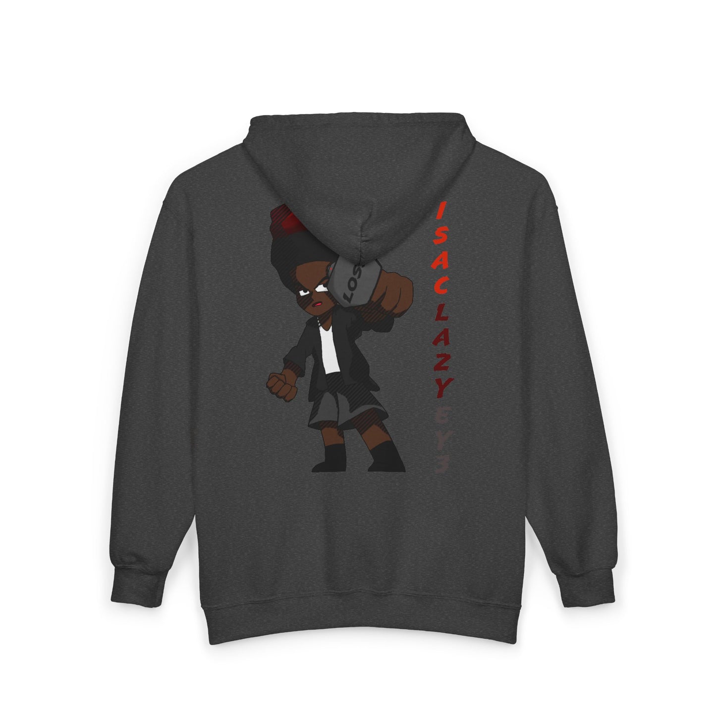 inDivdUalS - iSac LaZyEy3 Urban Street Art Full Zip Hoodie