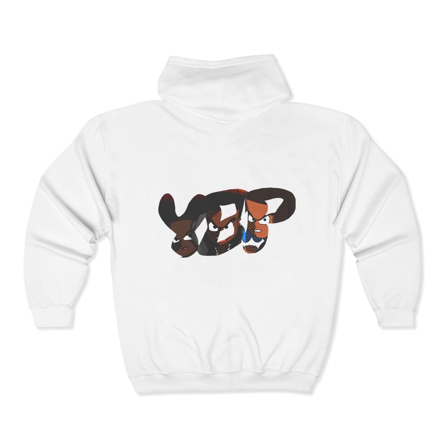 YBP inDividUalS Urban Street Art Full Zip Hoodie
