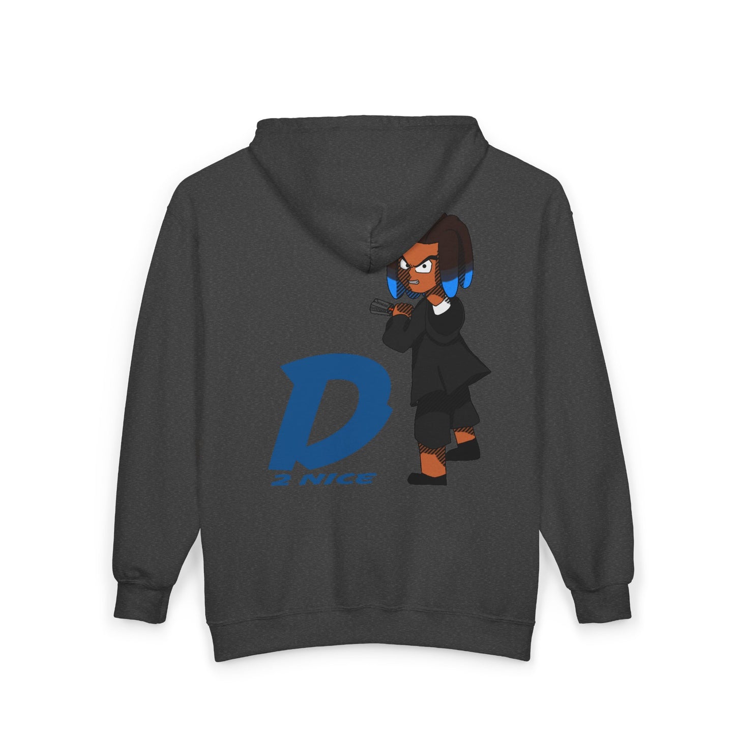 inDivdUalS - D2nice Urban Street Art Full Zip Hoodie