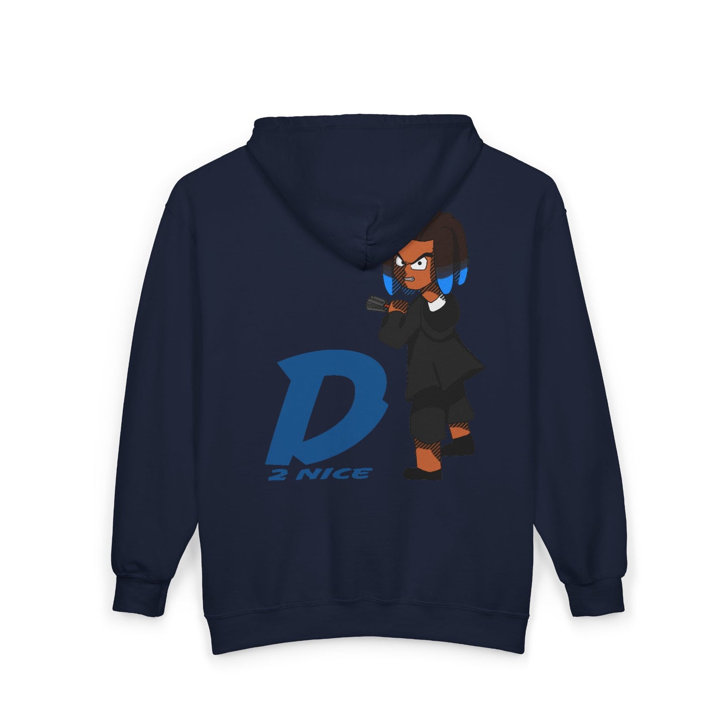 inDivdUalS - D2nice Urban Street Art Full Zip Hoodie