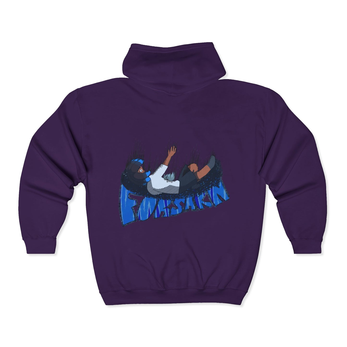 D2Nice – FORSAKN Urban Art Full‑Zip Hoodie | YBP