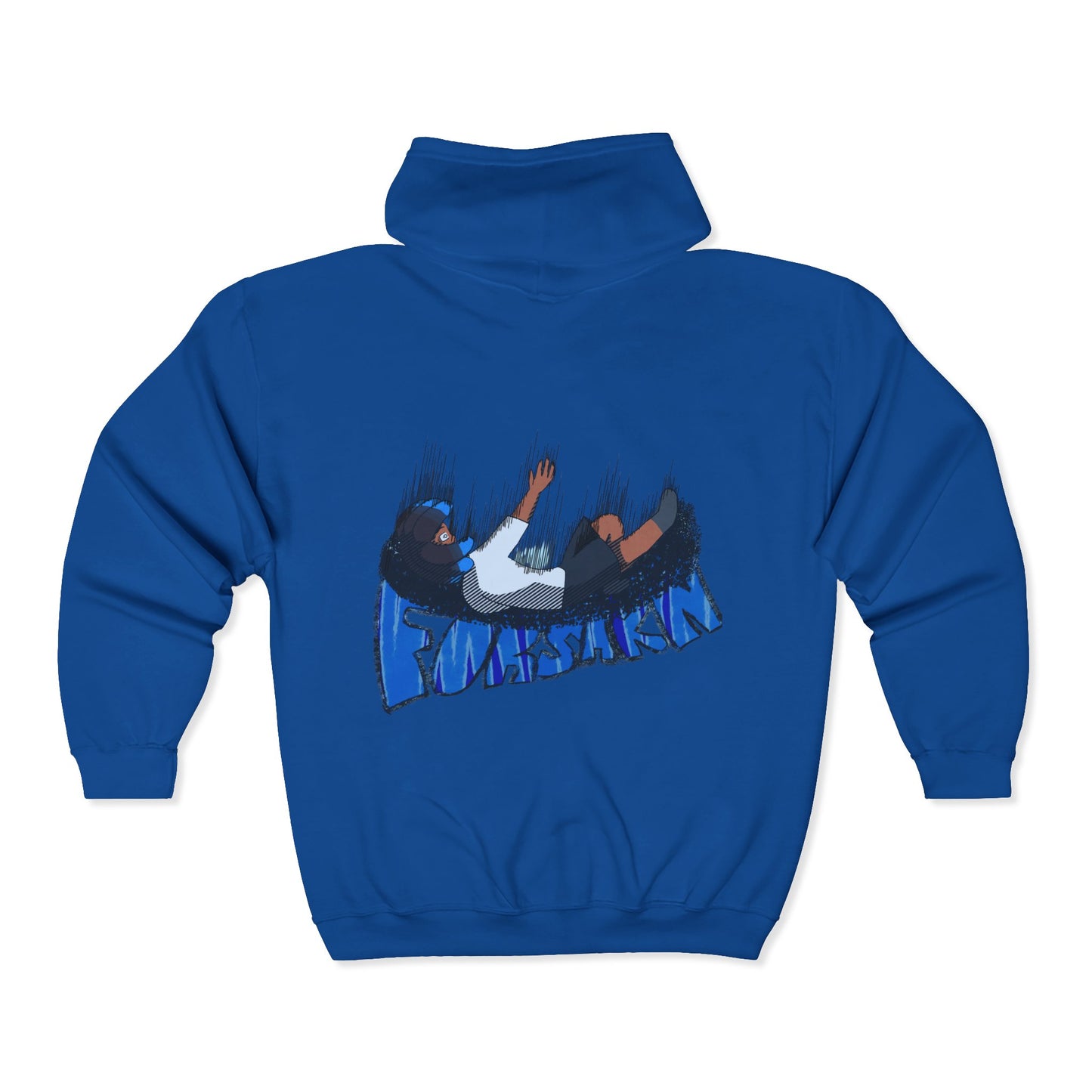 D2Nice – FORSAKN Urban Art Full‑Zip Hoodie | YBP