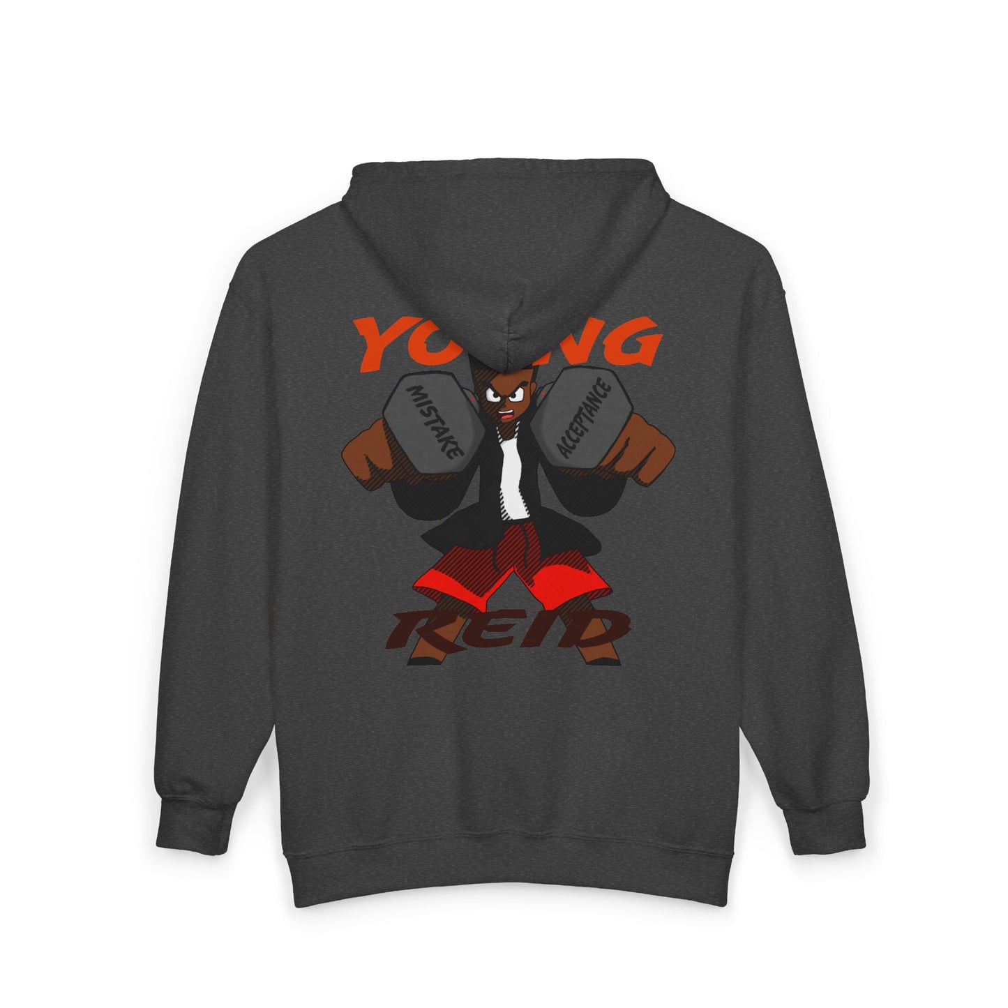 inDivdUalS -Young Reid Urban Street Art Full Zip Hoodie