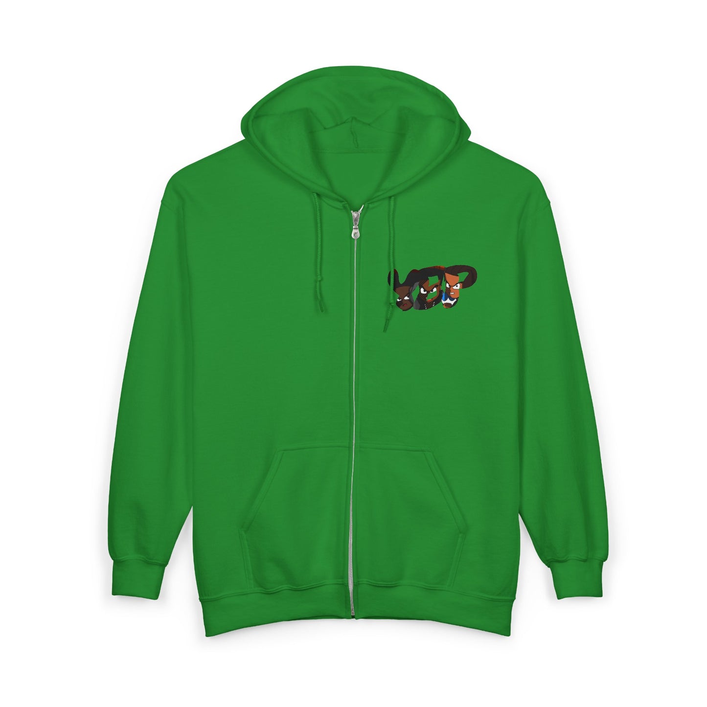 YBP inDividUalS Urban Street Art Full Zip Hoodie