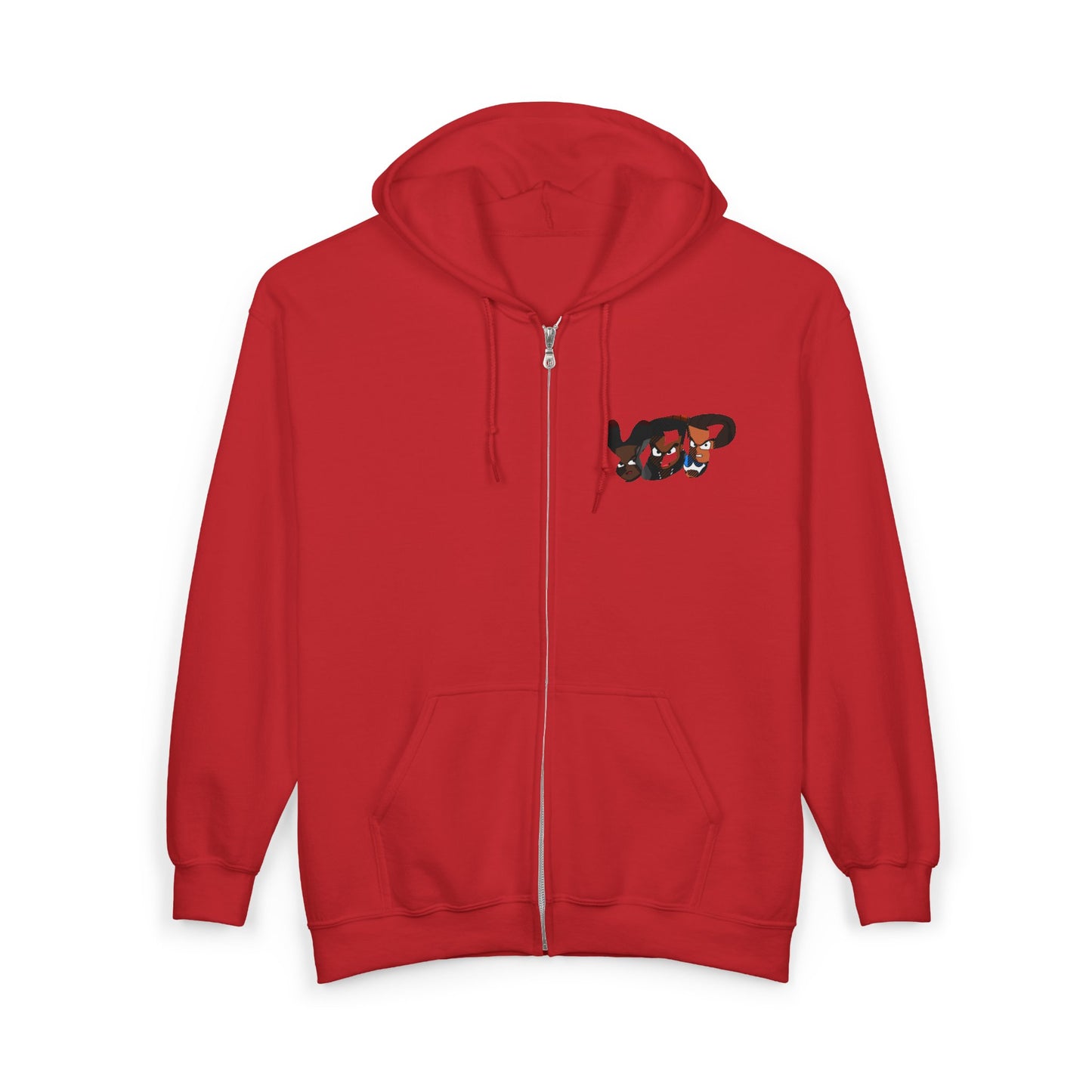 inDivdUalS - iSac LaZyEy3 Urban Street Art Full Zip Hoodie