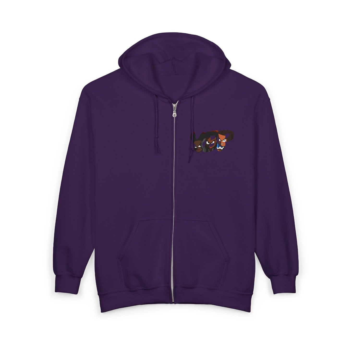YBP inDividUalS Urban Street Art Full Zip Hoodie