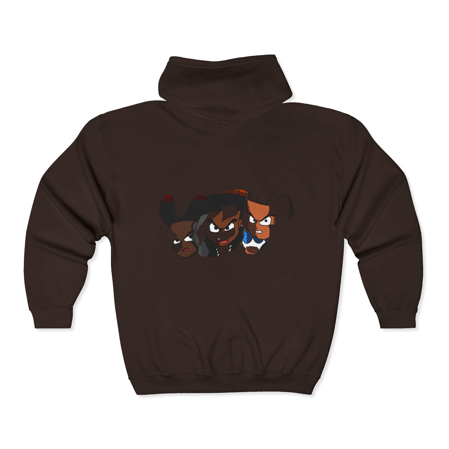 YBP inDividUalS Urban Street Art Full Zip Hoodie