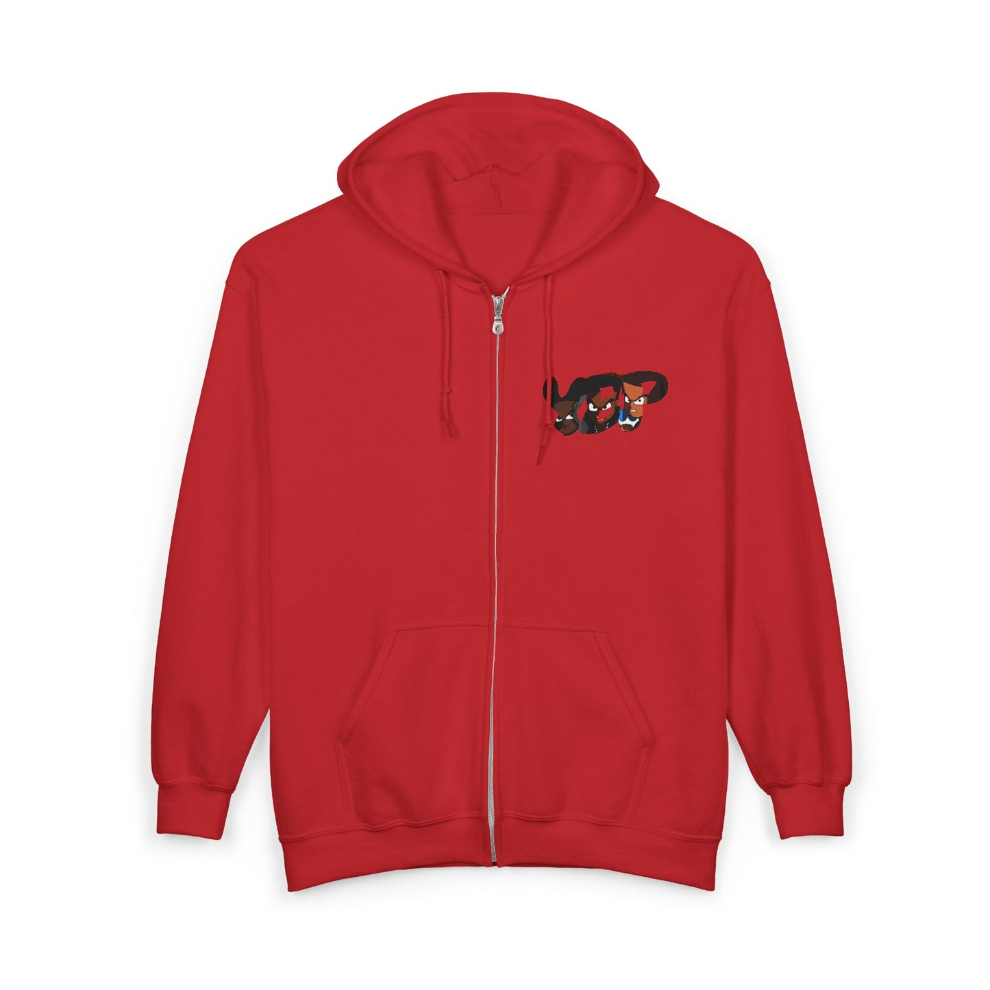 YBP inDividUalS Urban Street Art Full Zip Hoodie