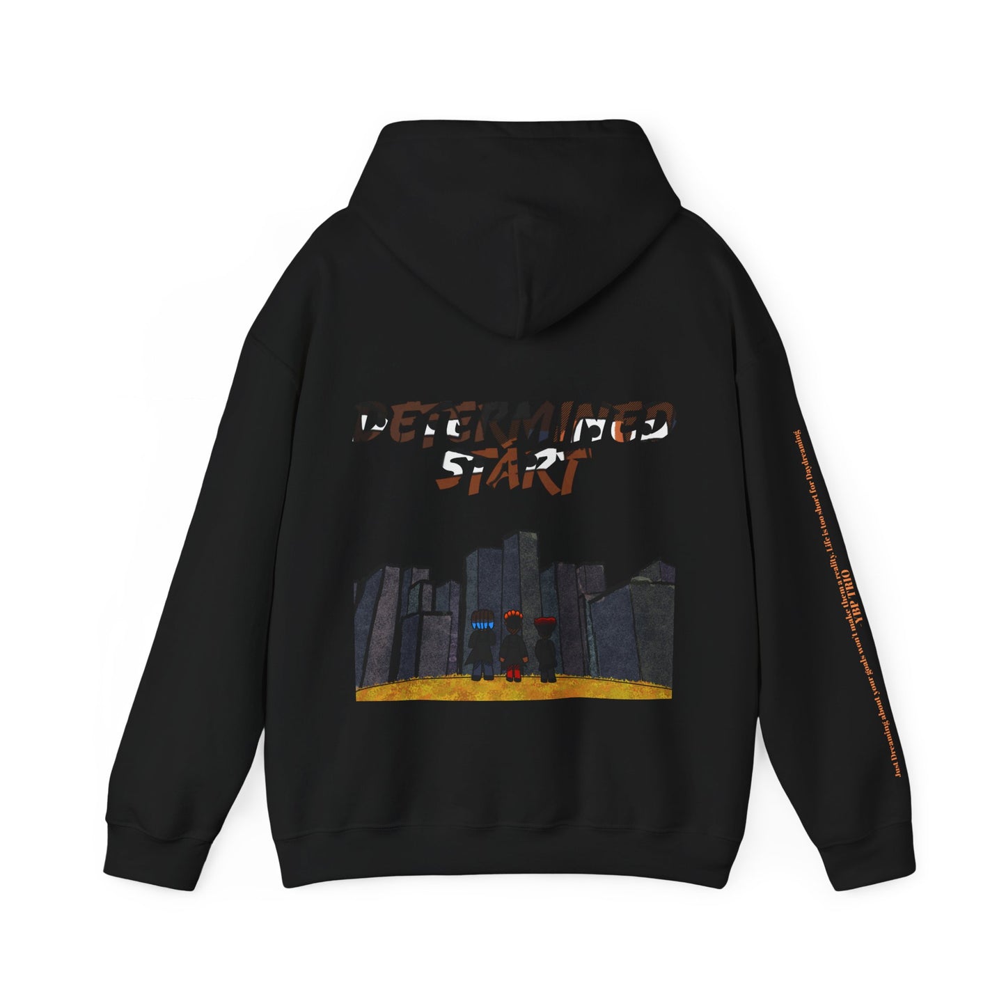 YBP TRIO - Determined Start Graphic Hoodie
