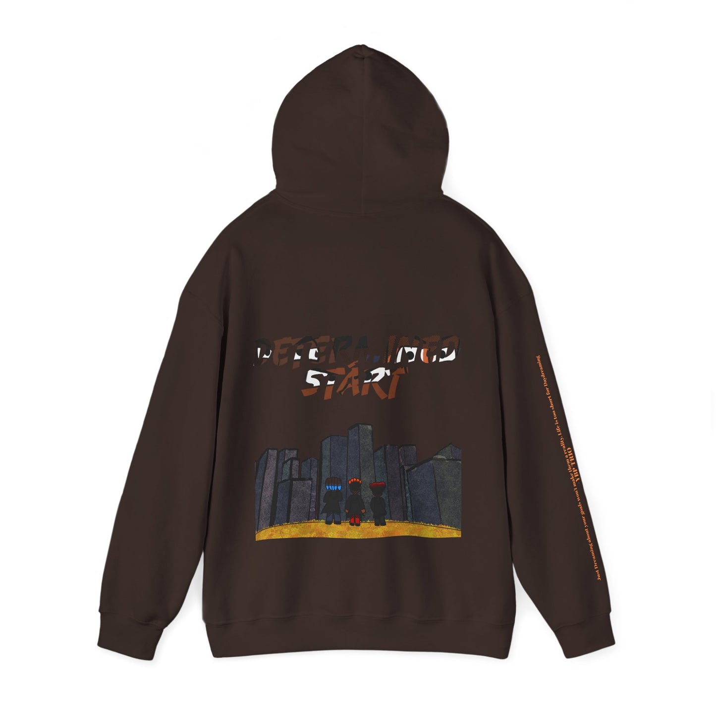 YBP TRIO - Determined Start Graphic Hoodie