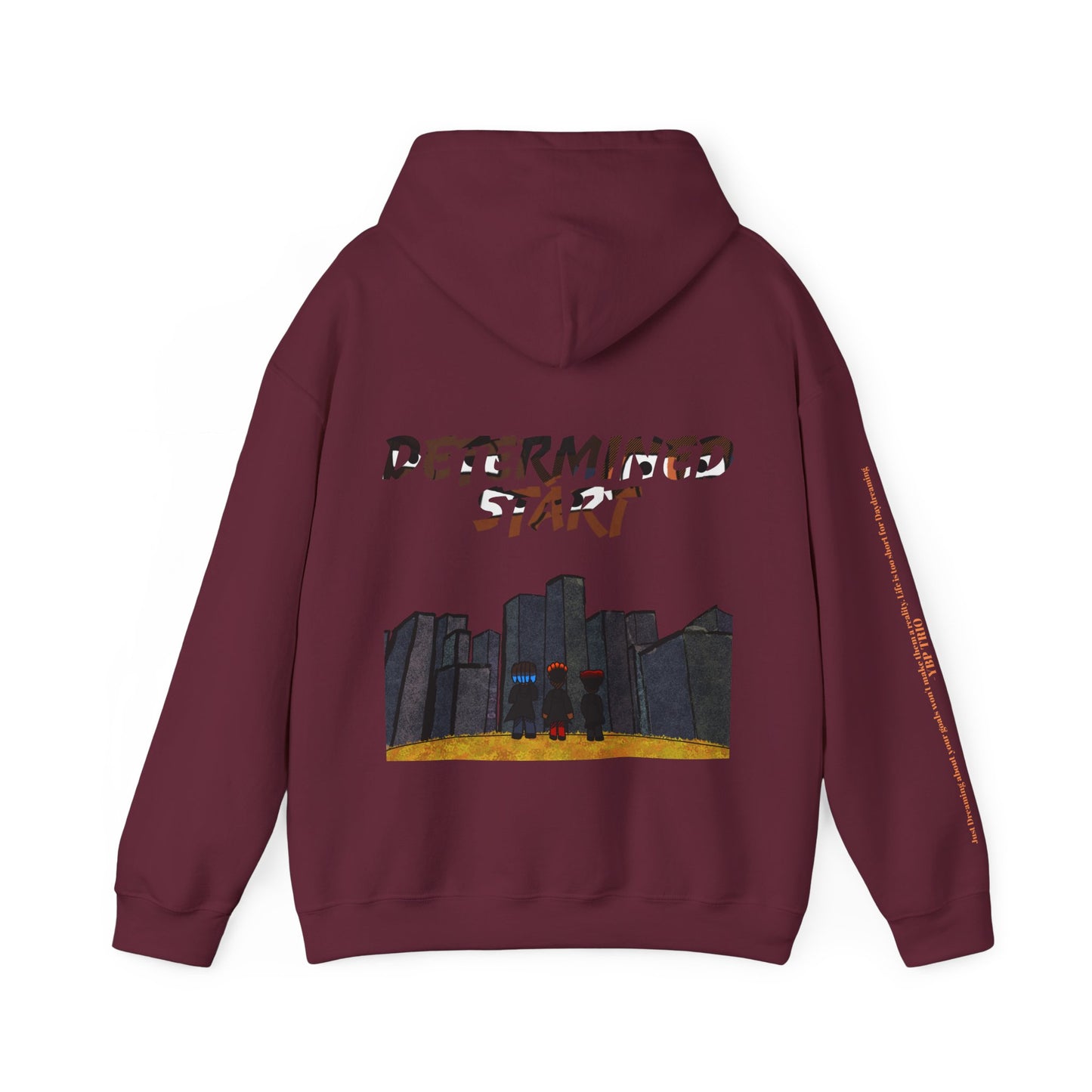 YBP TRIO - Determined Start Graphic Hoodie
