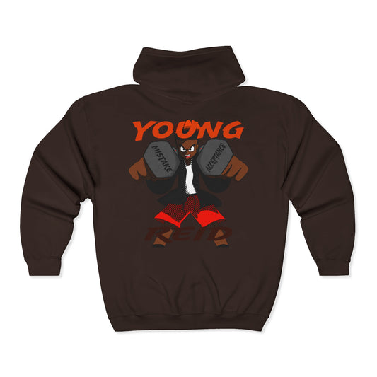 inDivdUalS -Young Reid Urban Street Art Full Zip Hoodie