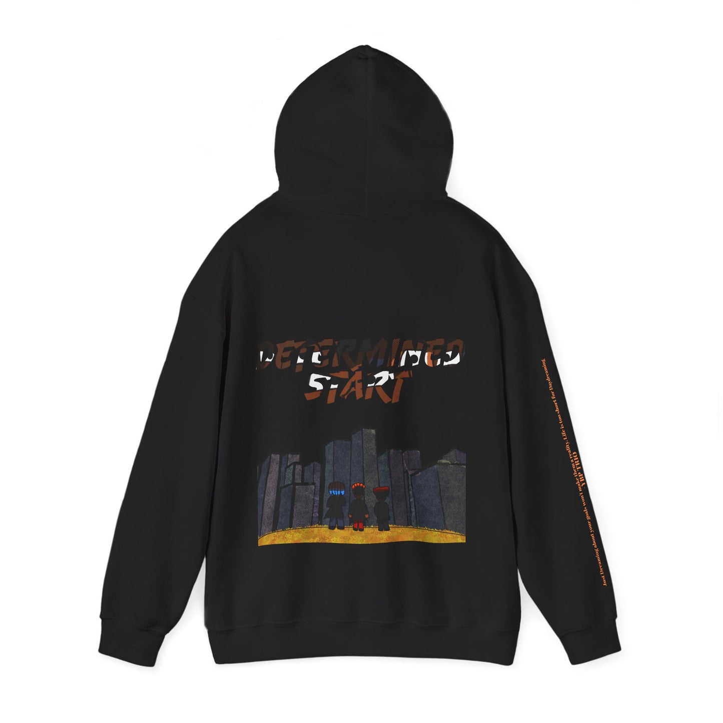 YBP TRIO - Determined Start Graphic Hoodie