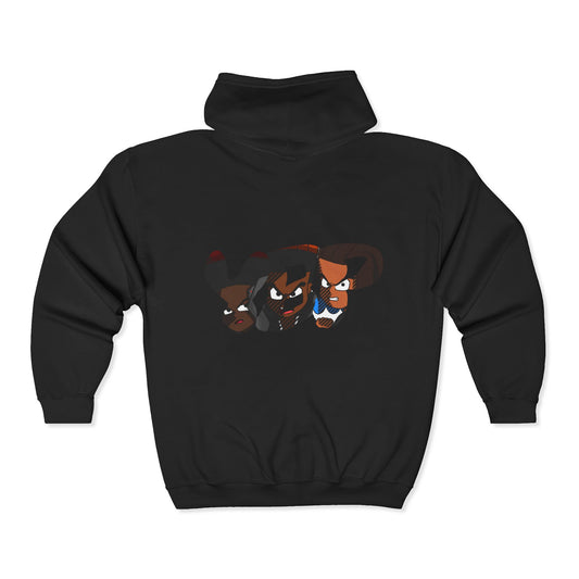 YBP inDividUalS Urban Street Art Full Zip Hoodie
