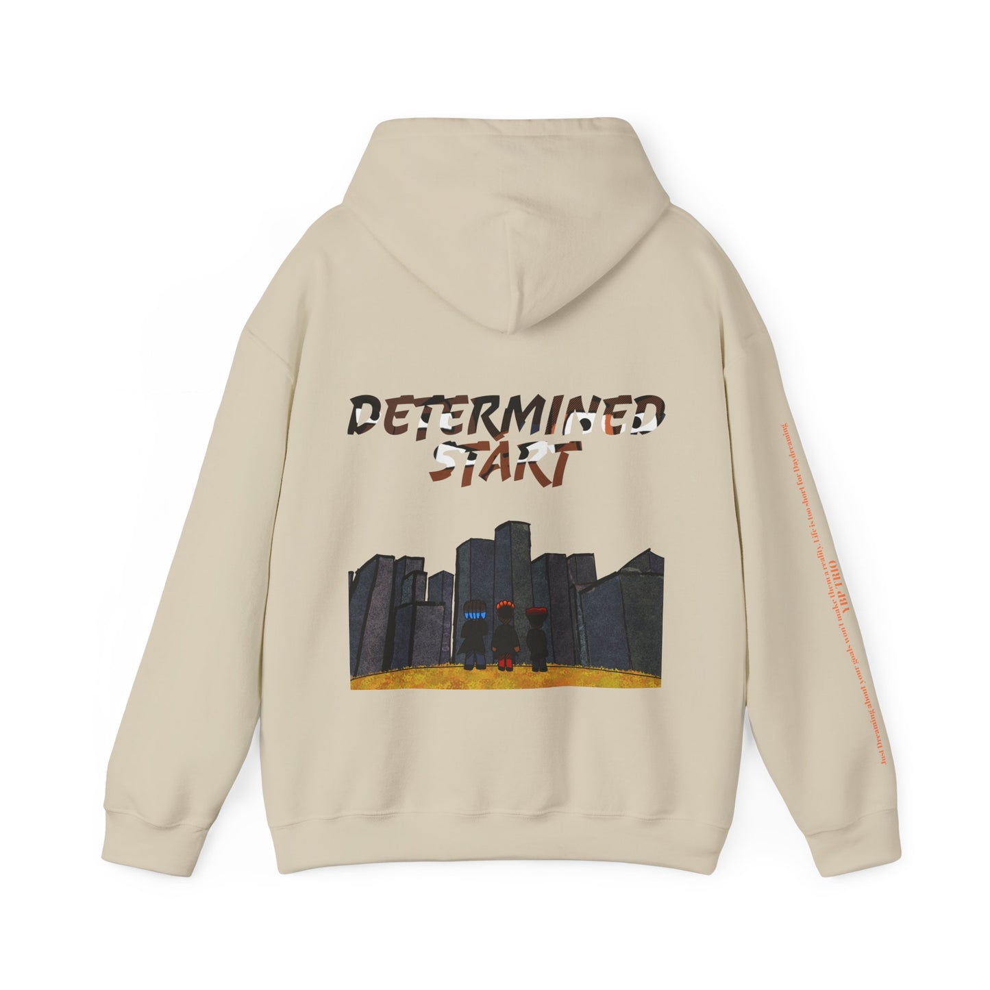 YBP TRIO - Determined Start Graphic Hoodie