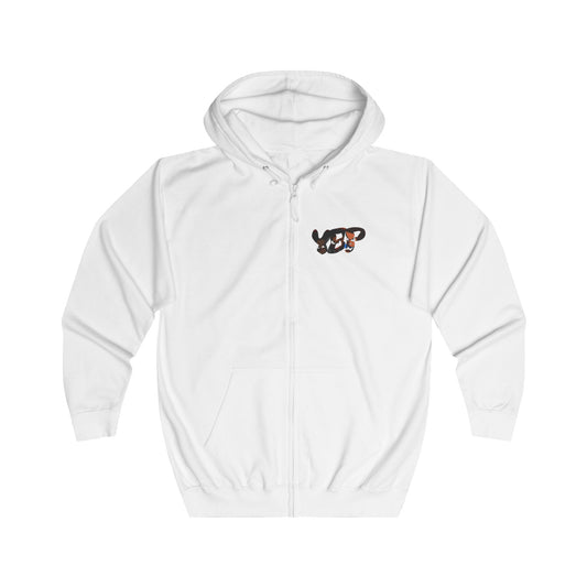 inDivdUalS - iSac LaZyEy3 Urban Street Art Full Zip Hoodie