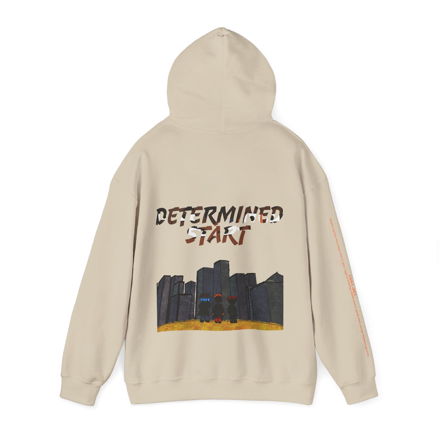 YBP TRIO - Determined Start Graphic Hoodie