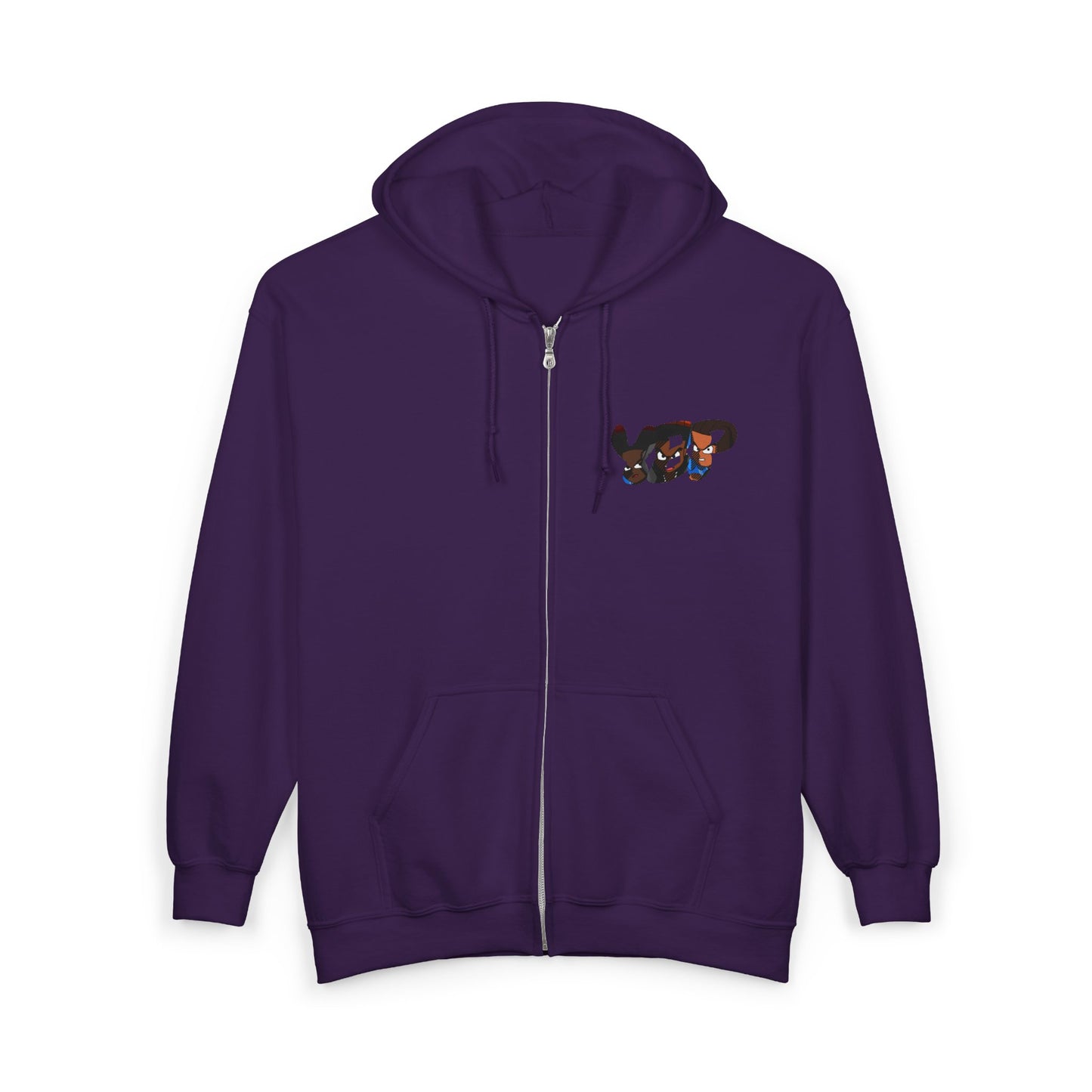 D2Nice - FORSAKN Urban Art Full Zip Up Hoodie