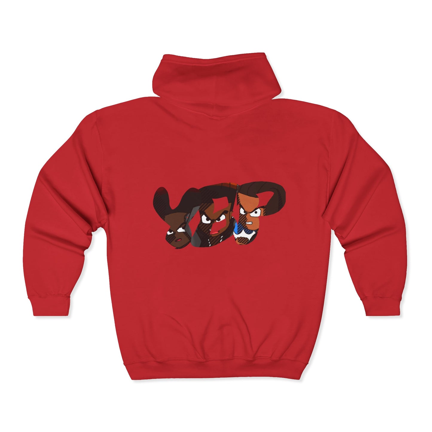 YBP inDividUalS Urban Street Art Full Zip Hoodie
