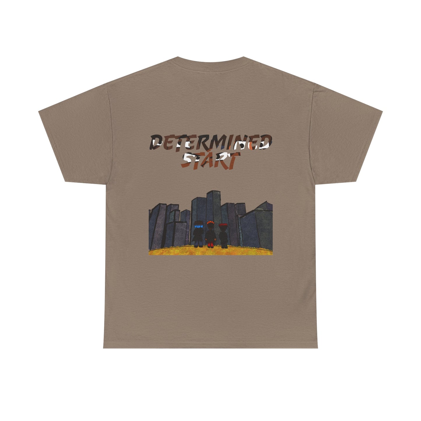 YBP TRIO - Determined Start Hard Cotton Tee