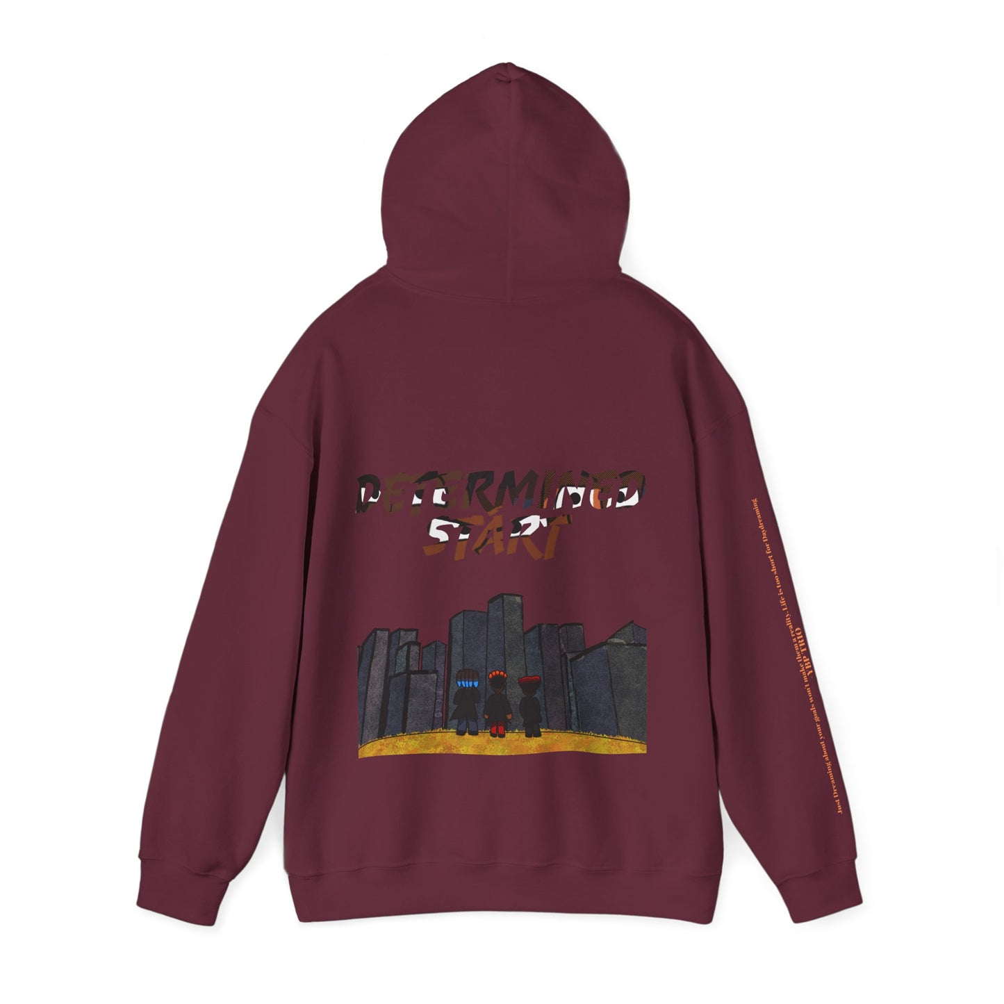 YBP TRIO - Determined Start Graphic Hoodie