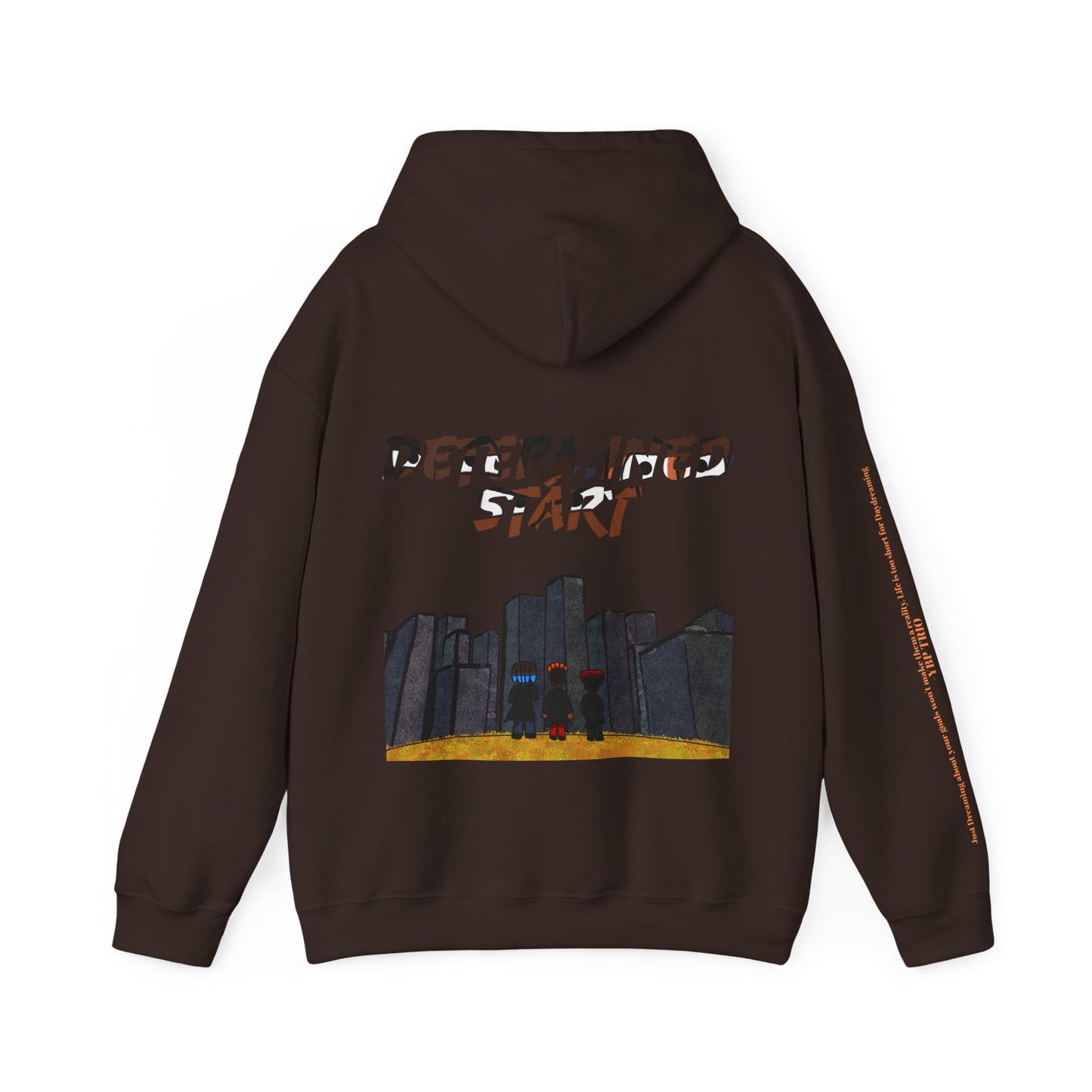 YBP TRIO - Determined Start Graphic Hoodie