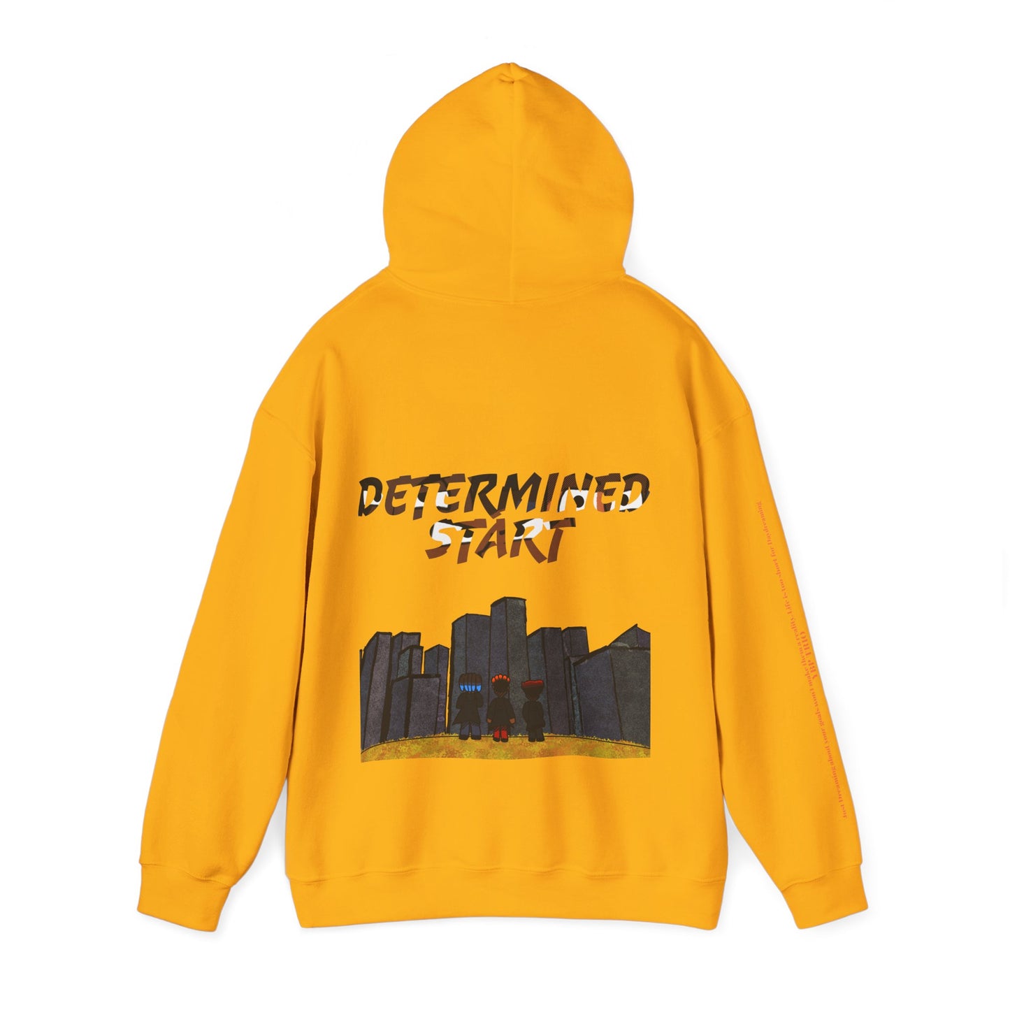 YBP TRIO - Determined Start Graphic Hoodie