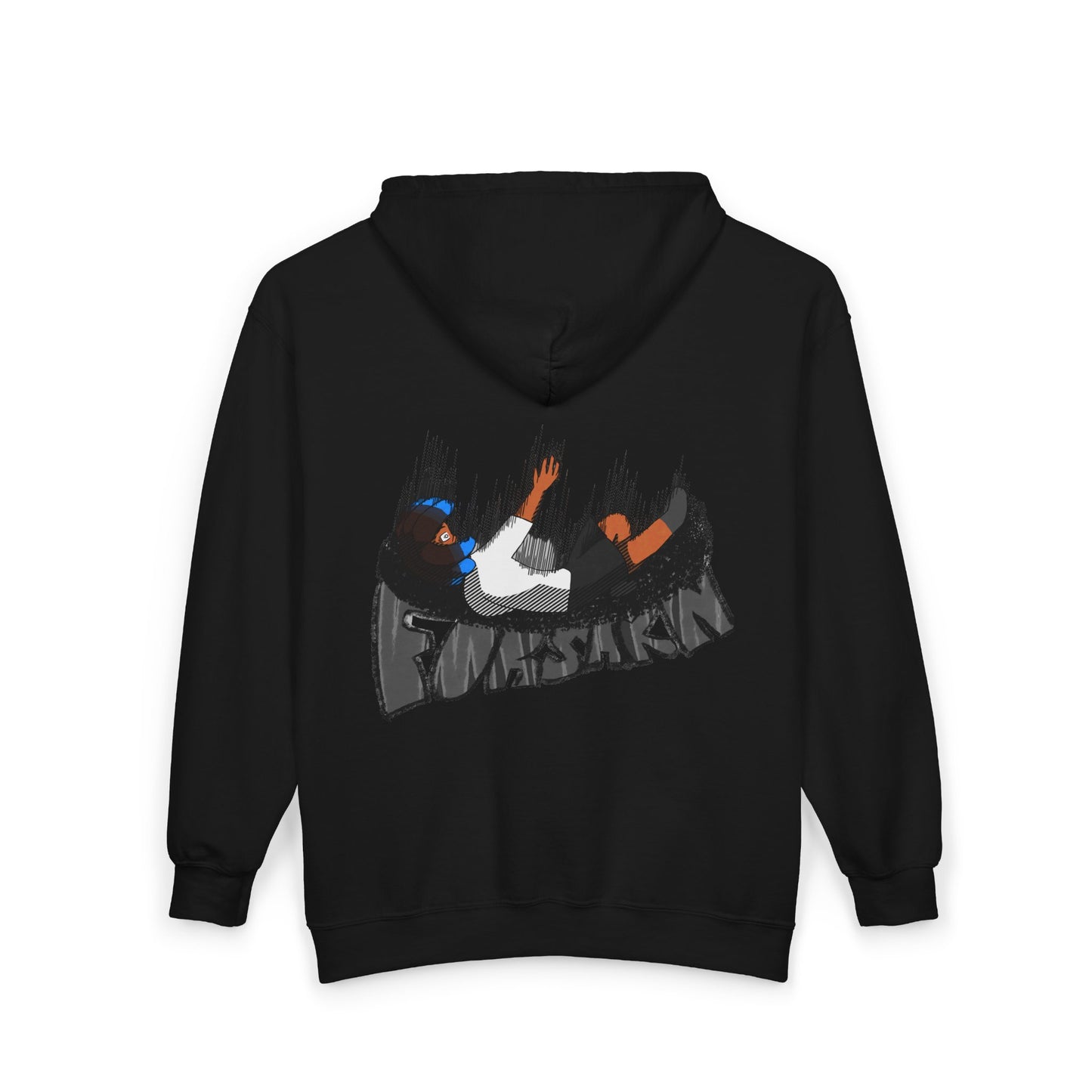 D2Nice - FORSAKN Urban Art Full Zip Up Hoodie