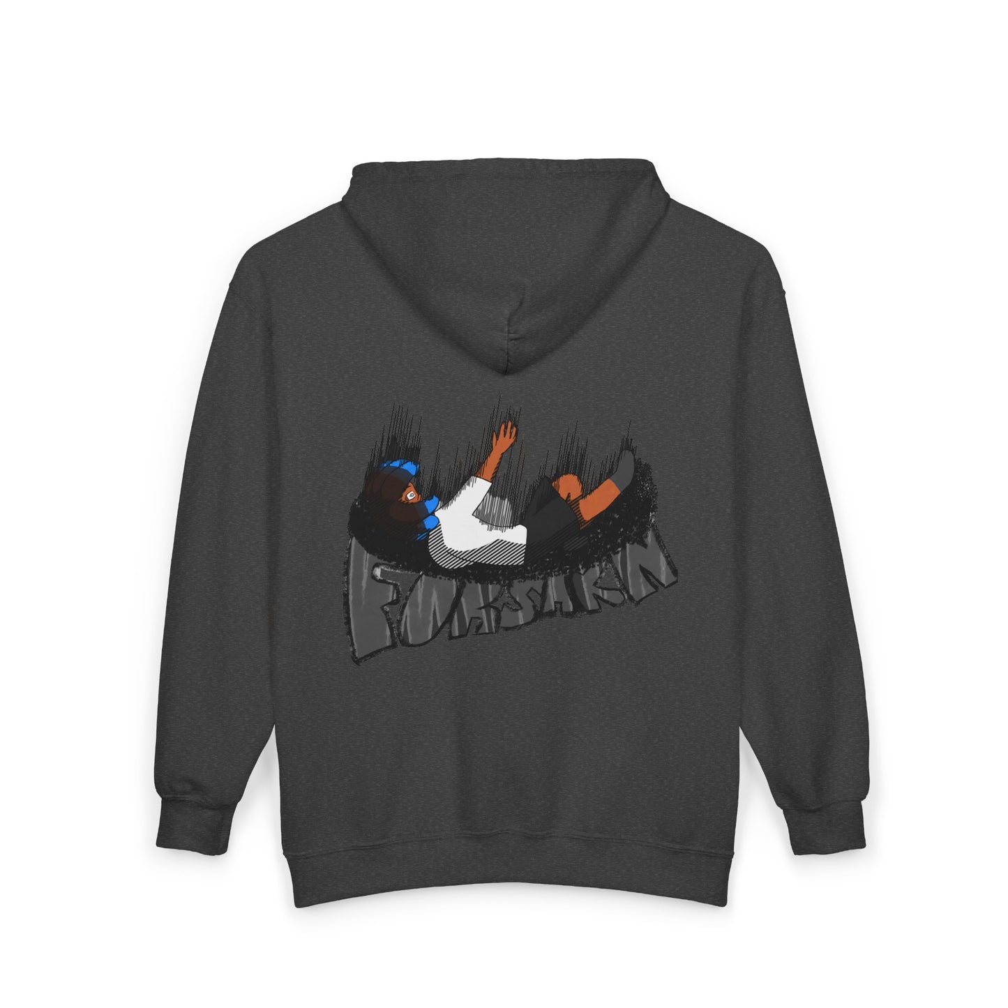 D2Nice - FORSAKN Urban Art Full Zip Up Hoodie