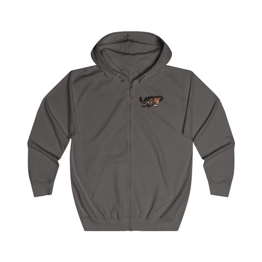 inDivdUalS - D2nice Urban Street Art Full Zip Hoodie