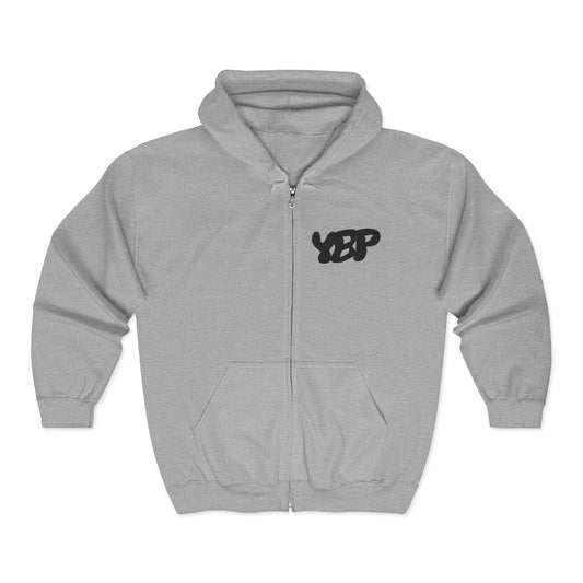 YBP DEBUT Urban Street Art Full Zip Hoodie