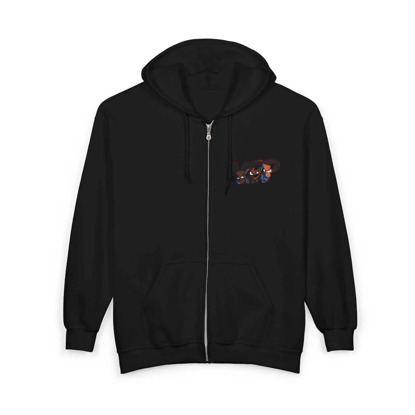 D2Nice - FORSAKN Urban Art Full Zip Up Hoodie